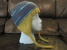 This Pattern Is My Tried And True Hat Design A Spin Off Of Far North Yarn Co S Alaska Ear Flap Hat I Have Made Probabl Ear Flap Hats Knitted Hats Flap Hat