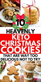 Keto Christmas Cookies 10 Heavenly Low Carb Cookies Your Whole Family Will Love Low Carb Christmas Cookies Low Carb Recipes Dessert Low Carb Christmas
