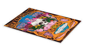 New Year's Eve Concert, Grateful Dead print by Vintage Entertainment  Collection | Posterlounge