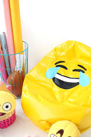 diy emoji bean bag chair bean bag chair emoji bean bag yellow bean bags