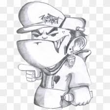 Shop affordable wall art to hang in dorms, bedrooms, offices, or anywhere blank walls aren't welcome. Gangster Cartoon Characters Drawings Png Download Transparent Png 704x980 1151885 Pngfind