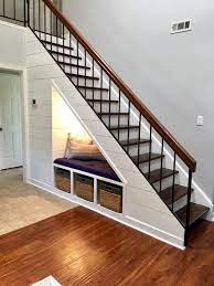 Instantly Upgrade Your Living Space With These Amazing Diy Ideas Shiplap Staircase Diy Staircase Stairs