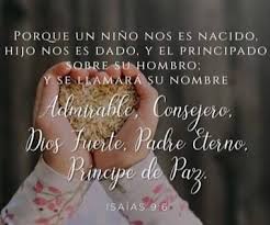 Admirable Consejero Dios Fuerte Padre Eterno Principe De Paz Tu Tiempo Digital