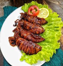 Terakhir, bakar cumi hingga matang. Resep Cumi Bakar Bumbu Kecap Pedas Resep Masakan Resep Ikan Bakar Resep