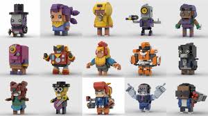 The key inspiration for the title is a game where players literally build their own heroes. Artstation Lego And Brawl Stars Part 7 Bmd Moc Bmd Moc