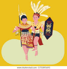 Perayaan hari gawai disambut oleh masyarakat dayak di sarawak pada 1 haribulan jun setiap tahun. Shutterstock Puzzlepix