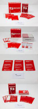 Red Flags 400 Card Main Game Of Terrible Dates Skybound Games Core Deck For Sale Online Ebay Red Flag Card Games Cards
