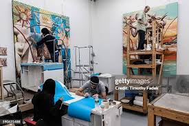 Image result for jeff koons studio