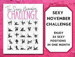 Sex Challenge im November, Sexcation Sex Spiel, Sex Spiele, Sexy Spiele,  Freches Geschenk für Ihn, Sexy Geschenk für Sie - Etsy.de