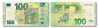 Beschreibung von gutschein über 100 euro. Banknoten Oesterreichische Nationalbank Oenb