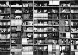 Milano Quarto Oggiaro Porzione Della Facciata Di Un Edificio Di Edilizia Popolare Basilico Gabriele Fotografie Fotografia Facciata Milano