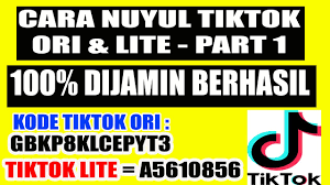 Cara nuyul apk tiktok lite. Nuyul Tiktok Ori Nuyul Tiktok Lite Nuyul Tiktok Cara Nuyul Tiktok Ori Nuyul Tiktok Part 1 Youtube