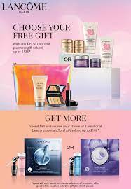 Lancome gift with purchase offers are usually happening twice annually at u.s. Lancome 7 Piece Gift With Purchase At Dillard S And Nordstrom 137 Value Icangwp Gift With Purchase
