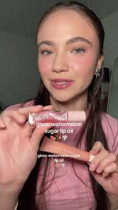 comparing the new gisou watermelon sugar lip oil to summer fridays birthday  cake ✨🍉 @Gisou #gisoulipoil #shimmerlipgloss #lipoil #lippie #lipgloss  #glossylipoil #glossylips #lipbutter #newmakeup ...