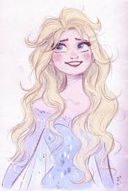 Never Letting Go Quick Disney S Elsa Sketch By Princekido I Need Disney Drawings Disney Fan Art Sketches