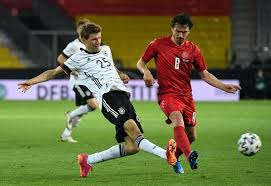 64 teams participate in the competition, including all clubs from the bundesliga and the 2. Football Soccer Germany Dominate But Settle For 1 1 Draw Against Denmark The Star