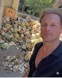 Sam's in Mexico, probably checking