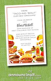 Check out our themed fiesta party selection for the very best in unique or custom, handmade pieces from our shops. Mexican Fiesta Buffet Graduation Party Invitations At Announcingit Com Announcingit Com Blog
