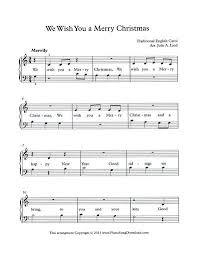We Wish You A Merry Christmas Free Piano Sheet Music Christmas Piano Christmas Piano Music Christmas Piano Sheet Music