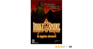 Catch the insects (15) 4. Amazon Com Riddle Of The Sphinx Pc Video Games