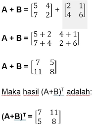 Jika kurang jelas, yuk simak penjelasan melalui video rumus pintar. Transpose Matriks Dan Contoh Soalnya
