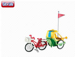 Fahrrad Mit Kinderanhanger Playmobil Stadtleben 6388 From Sort It Apps