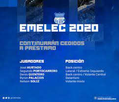Unauthorized publishing and copying of this website's content and images strictly prohibited! Emelec Publico El Listado De Los Jugadores Ratificados Para El 2020 Campeonato Nacional Deportes El Universo