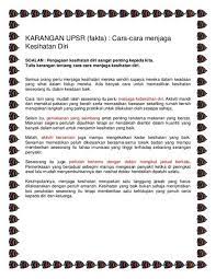 3 hbhe2203 kesihatan diri dan keluarga. Karangan Cara Menjaga Kebersihan Diri Vitaminsihatalami Blogspot Com Sihat Itu Nikmat Dari Keluarga Boleh Memainkan Peranan Dalam Memupuk Amalan Kebersihan Diri Dan Tempat Tinggal Aratta