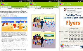 These sample papers show you what the three tests look like. Amazon Com Cambridge Flyers 1 Yle Flyers 1 Appstore For Android