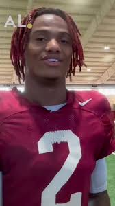 ‘You gotta understand when your body trying to tell you something’ Alabama  WR Ryan Williams explains the toughest part about managing his freshman  season. #RollTide #Alabama #Bama
