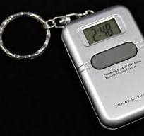 Talking Key Chain Clock - Sharper Vision Store