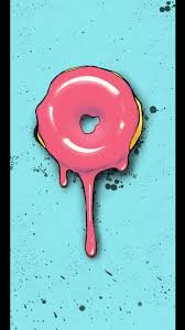 Popart Donut Drip Digital Painting Autodesk Sketchbook Pro Donut Art Pop Art Drip Art