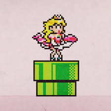 Video Game Pixel Art Kreuzstich Bugelperlenbilder Bugelperlen