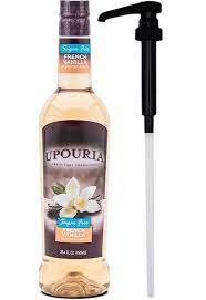 We simply adore our range of coffee syrups and the different flavours and brands out there, meaning you're bound to find your perfect. Amazon Com Upouria Coffee Syrup Sugar Free French Vanilla Flavoring 100 Gluten Free Vegan And Non Dairy 750 Ml Bottle Coffee Syrup Pump Included Grocery Gourmet Food