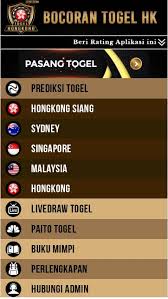 Bocoran Togel Hk For Android Apk Download
