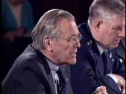 If we ask the right questions we can potentially fill this gap in our. Donald Rumsfeld Unknown Unknowns Youtube