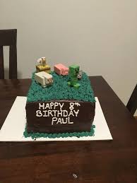 Minecraft Cake 4 Layers Of Chocolate Cake With Layers Of Chocolate Ganache Cake Chocolate Cake Chocolate Ganache