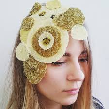 Embroidered Head Pieces