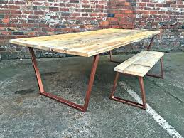 Reclaimed Industrial Chic 8 10 Seater Dining Table Copper Etsy 10 Seater Dining Table Dining Table Copper Restaurant Furniture