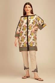 Dress designs for girls 2020. Khaadi 2 Piece Custom Stitched Suit White Kt18402 Girls Dresses Sewing Pakistani Dresses Casual Stylish Dress Book