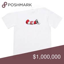 Supreme Cat In The Hat Tee Fw18t5 Tees Supreme Shirt Mens Tops