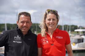 Comment must not exceed 1000 characters. Vendee Globe Romain Attanasio Samantha Davies Competitors At Sea Couple In Town Archysport