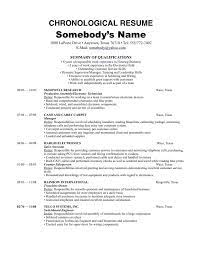 This format is best used by those with a consistent work history and increasing job levels over time. Resume Format Reverse Chronological Chronological Resume Template Chronological Resume Resume Examples