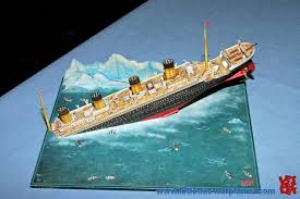 titanic, paper models, opera house