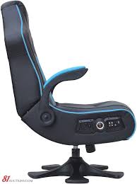 It is easily compatible with phones, tablets and personal computers where the music played during the game is obtained. X Rocker G Force 2 1 Floor Rocker Gaming Chair With 2 1 Audio System And Subwoofer Faux Leather Black Auction 81 Auctions