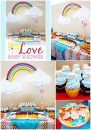 Drops Of Love Baby Shower Ideas Moms Munchkins Rainbow Baby Shower Theme Rainbow Theme Baby Shower Baby Shower Planning List
