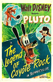 Pluto In The Legend Of Coyote Rock 1945 Retro Disney Disney Animation Art Walt Disney Images