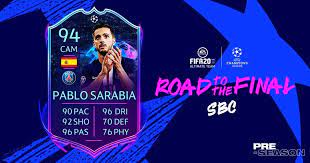 Low rates guaranteed on all sarabia hotels at agoda. Fifa 20 Pablo Sarabia Rttf Sbc Solution Earlygame