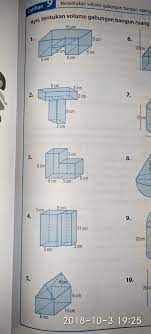 Secara garis besar, bangun ruang bisa kita kategorikan menjadi dua kelompok, antara lain: Ayo Tentukan Volume Gabungan Bangun Ruang Berikut Brainly Berbagai Ruang