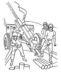 Military Heavy Artilery Coloring Pages Color Luna Coloring Pages Paper Tanks Color